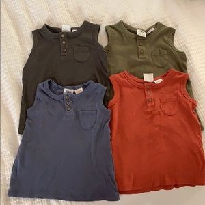 ZARA Boys Tank - SET of 4 (Size 2-3)